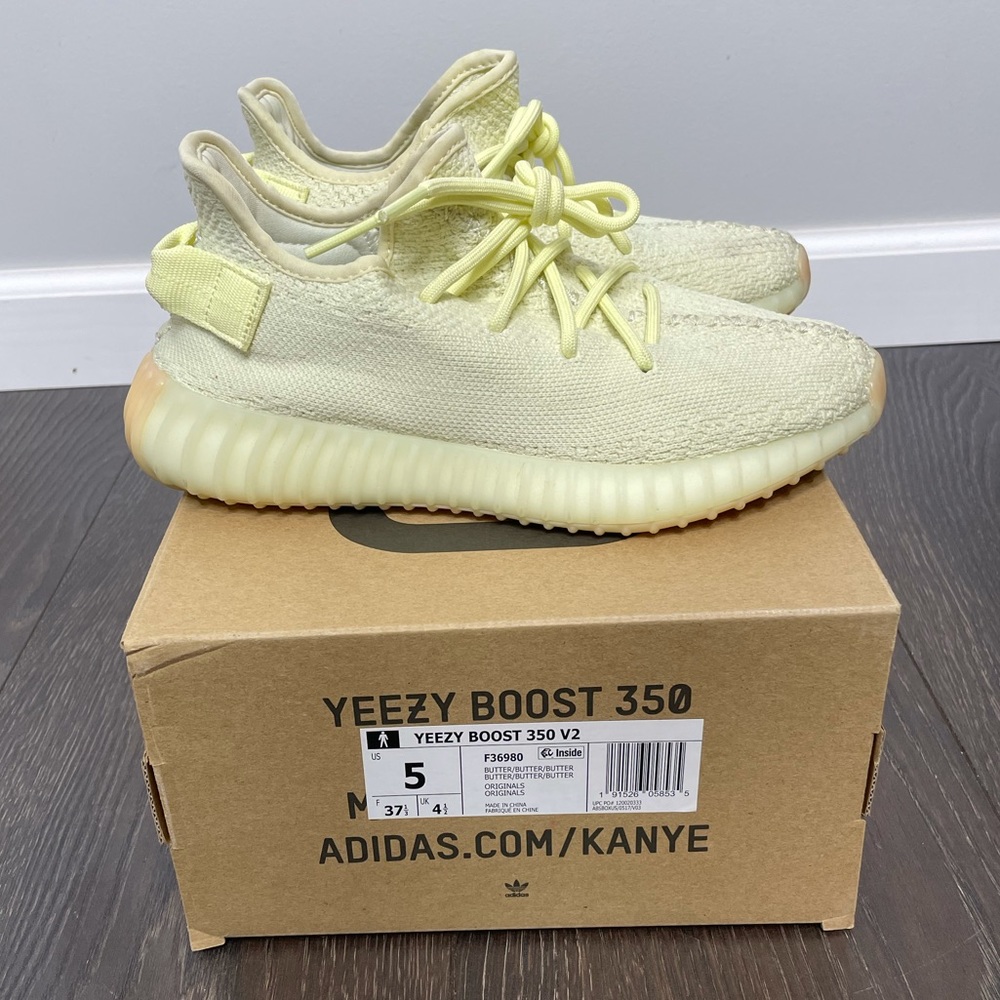 Yeezy Boost 350 V2 'Butter' - Picture 9 of 10